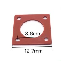 Waterproof Gasket 4 Hole Flange Mount 12.7MM SMA