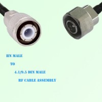 HN Male to 4.1/9.5 DIN Male RF Cable Assembly HN Male to 4.1/9.5 DIN Male RF Cable Assembly