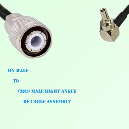 HN Male to CRC9 Male Right Angle RF Cable Assembly HN Male to CRC9 Male Right Angle RF Cable Assembly