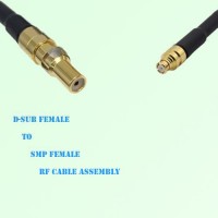 D-Sub Female to SMP Female RF Cable Assembly