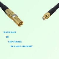 D-Sub Male to SMP Female RF Cable Assembly