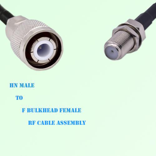 HN Male to F Bulkhead Female RF Cable Assembly HN Male to F Bulkhead Female RF Cable Assembly