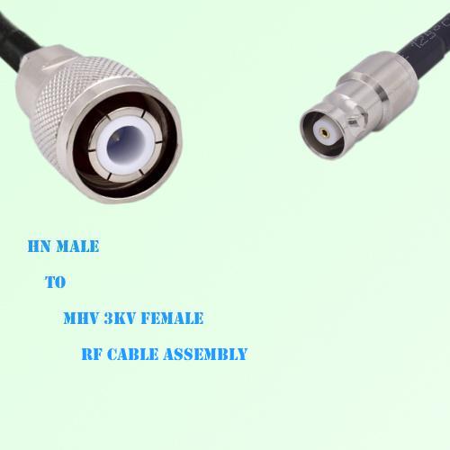 HN Male to MHV 3kV Female RF Cable Assembly HN Male to MHV 3kV Female RF Cable Assembly