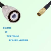 HN Male to MCX Female RF Cable Assembly