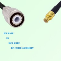 HN Male to MCX Male RF Cable Assembly