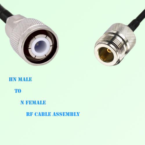 HN Male to N Female RF Cable Assembly