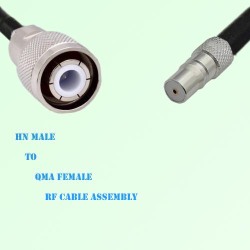 HN Male to QMA Female RF Cable Assembly