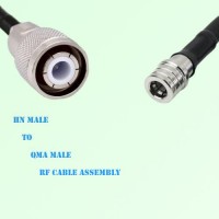 HN Male to QMA Male RF Cable Assembly