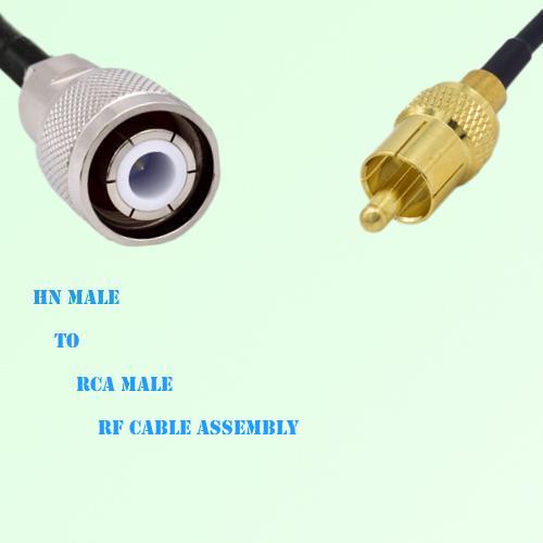 HN Male to RCA Male RF Cable Assembly HN Male to RCA Male RF Cable Assembly