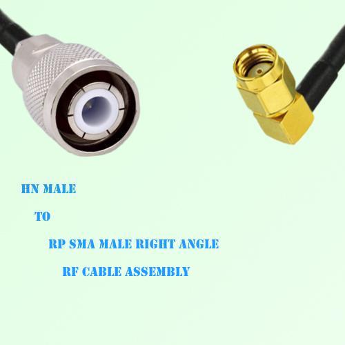 HN Male to RP SMA Male Right Angle RF Cable Assembly HN Male to RP SMA Male Right Angle RF Cable Assembly