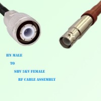 SHV 5KV Female to HN Male RF Cable Assembly