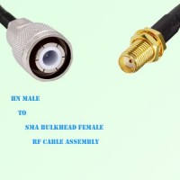 HN Male to SMA Bulkhead Female RF Cable Assembly