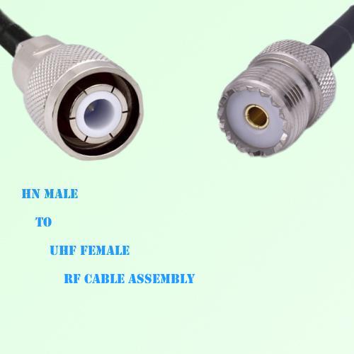 HN Male to UHF Female RF Cable Assembly HN Male to UHF Female RF Cable Assembly