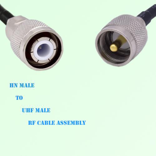 HN Male to UHF Male RF Cable Assembly HN Male to UHF Male RF Cable Assembly