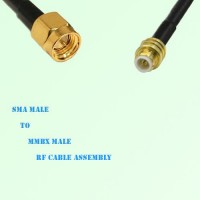 SMA Male to MMBX Male RF Cable Assembly