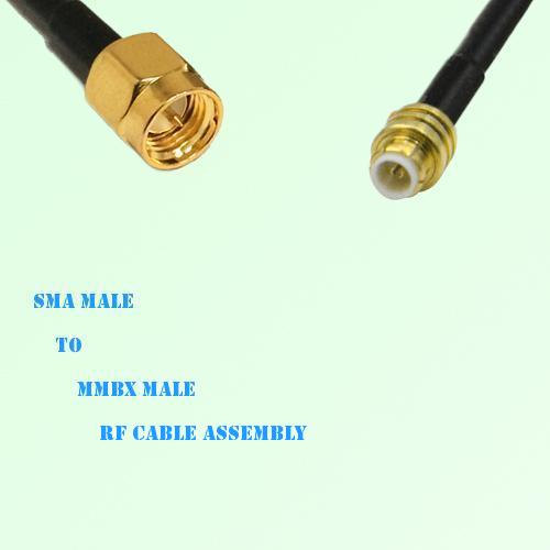SMA Male to MMBX Male RF Cable Assembly SMA Male to MMBX Male RF Cable Assembly