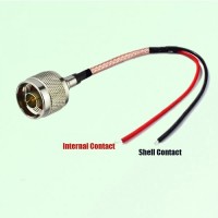 N Male to Tinned Wires RF Cable Assembly