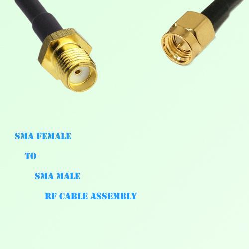 SMA Female to SMA Male RF Cable Assembly SMA Female to SMA Male RF Cable Assembly