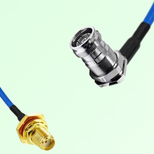 Semi-Flexible 4.3/10 DIN Bulkhead Female Right Angle-SMA O-Ring Bulkhead Female Semi-Flexible 4.3/10 DIN Bulkhead Female Right Angle-SMA O-Ring Bulkhead Female
