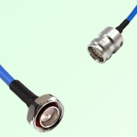 Semi-Flexible Jumper 4.3/10 DIN Female to 7/16 DIN Male Semi-Flexible Jumper 4.3/10 DIN Female to 7/16 DIN Male