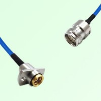 Semi-Flexible Jumper 4.3/10 DIN Female to BMA Female 2 Hole Flange Mount Semi-Flexible Jumper 4.3/10 DIN Female to BMA Female 2 Hole Flange Mount