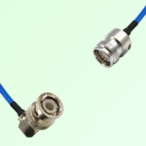 Semi-Flexible Jumper 4.3/10 DIN Female to BNC Male Right Angle Semi-Flexible Jumper 4.3/10 DIN Female to BNC Male Right Angle