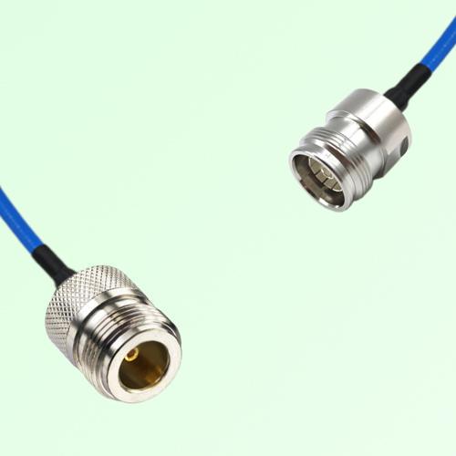 Semi-Flexible Jumper 4.3/10 DIN Female to N Female Semi-Flexible Jumper 4.3/10 DIN Female to N Female