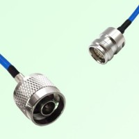 Semi-Flexible Jumper 4.3/10 DIN Female to N Male Semi-Flexible Jumper 4.3/10 DIN Female to N Male