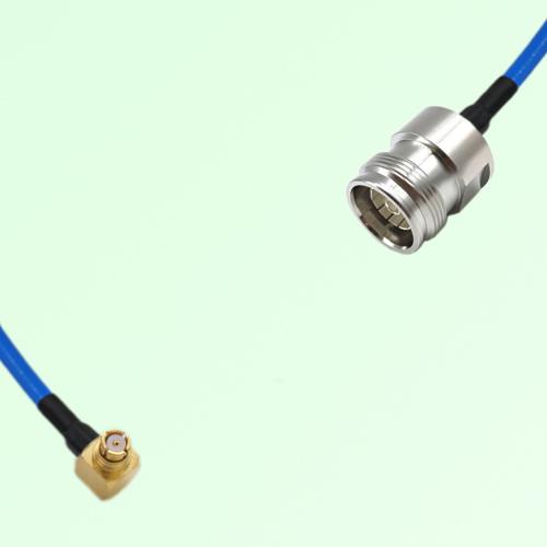 Semi-Flexible Jumper 4.3/10 DIN Female to SMP Female Right Angle Semi-Flexible Jumper 4.3/10 DIN Female to SMP Female Right Angle