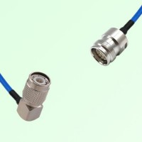 Semi-Flexible Jumper 4.3/10 DIN Female to TNC Male Right Angle