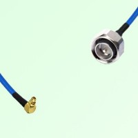 Semi-Flexible Jumper 4.3/10 DIN Male to MMCX Male Right Angle Semi-Flexible Jumper 4.3/10 DIN Male to MMCX Male Right Angle