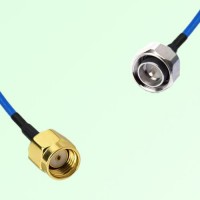 Semi-Flexible Jumper 4.3/10 DIN Male to RP SMA Male