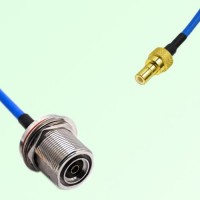 Semi-Flexible Jumper SMB Male to 7/16 DIN Bulkhead Female with O-Ring Semi-Flexible Jumper SMB Male to 7/16 DIN Bulkhead Female with O-Ring