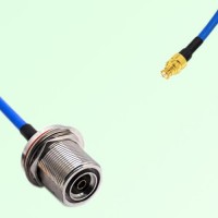 Semi-Flexible Jumper SMP Female to 7/16 DIN Bulkhead Female with O-Ring Semi-Flexible Jumper SMP Female to 7/16 DIN Bulkhead Female with O-Ring