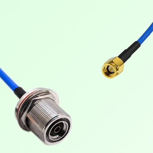 Semi-Flexible Jumper SSMA Male to 7/16 DIN Bulkhead Female with O-Ring