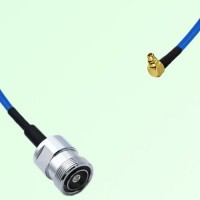Semi-Flexible Jumper MMCX Male Right Angle to 7/16 DIN Female Semi-Flexible Jumper MMCX Male Right Angle to 7/16 DIN Female