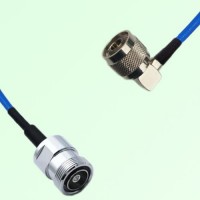 Semi-Flexible Jumper N Male Right Angle to 7/16 DIN Female Semi-Flexible Jumper N Male Right Angle to 7/16 DIN Female