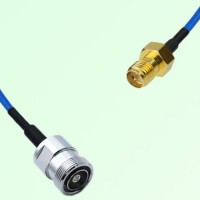 Semi-Flexible Jumper RP SMA Female to 7/16 DIN Female