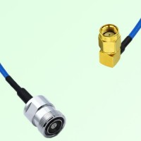 Semi-Flexible Jumper RP SMA Male Right Angle to 7/16 DIN Female Semi-Flexible Jumper RP SMA Male Right Angle to 7/16 DIN Female