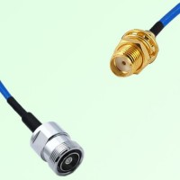 Semi-Flexible Jumper SMA Bulkhead Female to 7/16 DIN Female Semi-Flexible Jumper SMA Bulkhead Female to 7/16 DIN Female