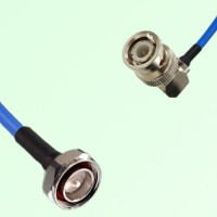 Semi-Flexible Jumper BNC Male Right Angle to 7/16 DIN Male Semi-Flexible Jumper BNC Male Right Angle to 7/16 DIN Male