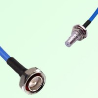 Semi-Flexible Jumper QMA Bulkhead Female with O-Ring to 7/16 DIN Male Semi-Flexible Jumper QMA Bulkhead Female with O-Ring to 7/16 DIN Male