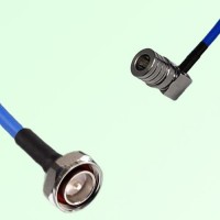 Semi-Flexible Jumper QMA Male Right Angle to 7/16 DIN Male Semi-Flexible Jumper QMA Male Right Angle to 7/16 DIN Male