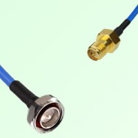 Semi-Flexible Jumper RP SMA Female to 7/16 DIN Male