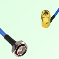 Semi-Flexible Jumper RP SMA Male Right Angle to 7/16 DIN Male Semi-Flexible Jumper RP SMA Male Right Angle to 7/16 DIN Male