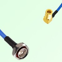 Semi-Flexible Jumper SMB Female Right Angle to 7/16 DIN Male Semi-Flexible Jumper SMB Female Right Angle to 7/16 DIN Male