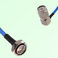 Semi-Flexible Jumper TNC Male Right Angle to 7/16 DIN Male Semi-Flexible Jumper TNC Male Right Angle to 7/16 DIN Male