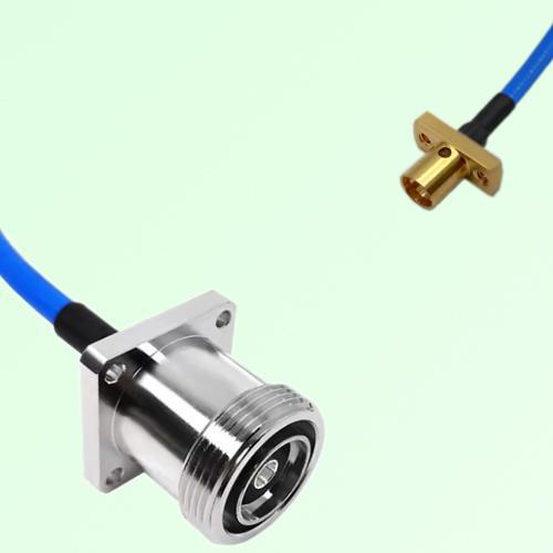 Semi-Flexible Jumper SMP Male 2 Hole to 7/16 DIN Female 4 Hole Semi-Flexible Jumper SMP Male 2 Hole to 7/16 DIN Female 4 Hole