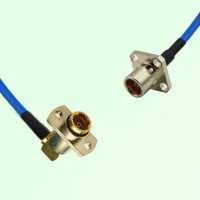 Semi-Flexible Jumper BMA Female 4 Hole to BMA Female Right Angle 2 Hole Semi-Flexible Jumper BMA Female 4 Hole to BMA Female Right Angle 2 Hole