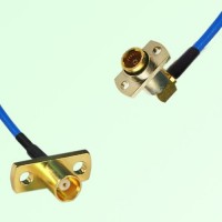 Semi-Flexible Jumper BMA Female Right Angle 2 Hole to MCX Female 2 Hole Semi-Flexible Jumper BMA Female Right Angle 2 Hole to MCX Female 2 Hole